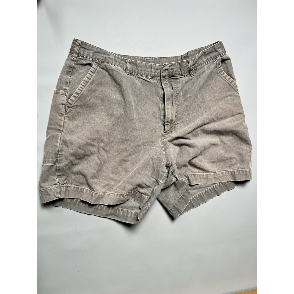 Patagonia Heritage Stand Up Men's Brown Organic Cotton Canvas Chino Shorts S 38